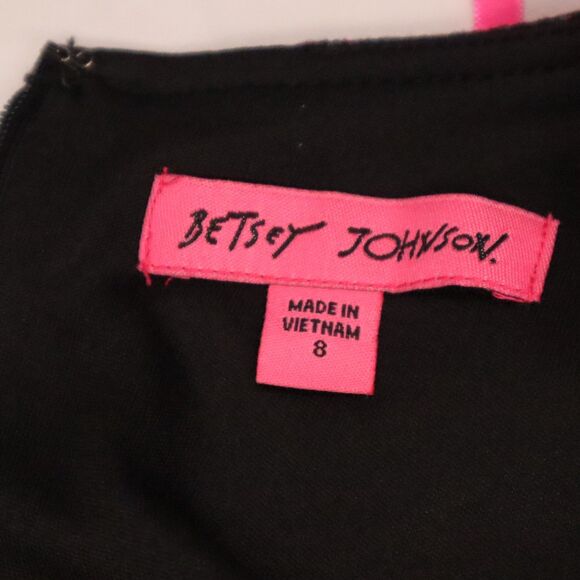 Betsy Johnson NEW dress Size 8 Lined Office Career Midi Stretchy  Cap Sleeves - Picture 11 of 11